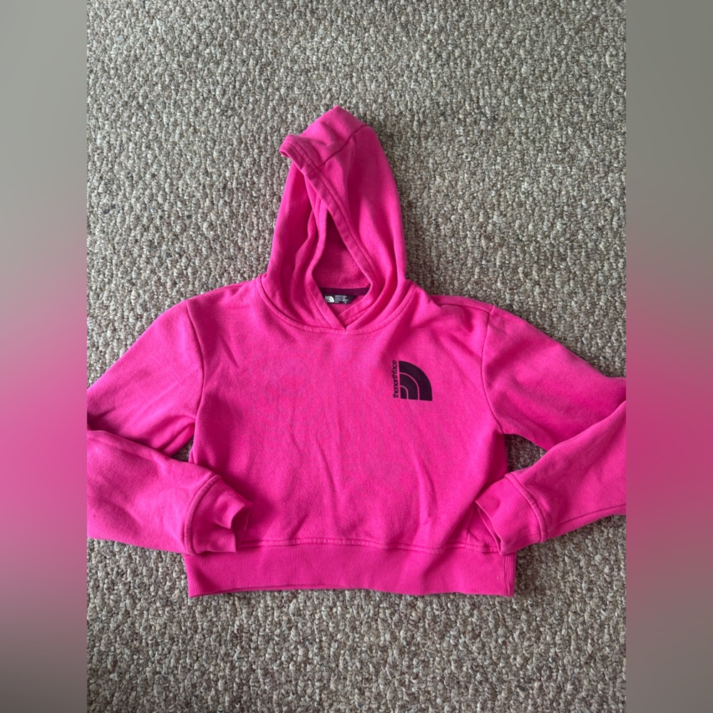 The North Face Fuchsia Hoodie
